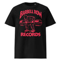 Barbell Row Records Pump Cover in Black, front view