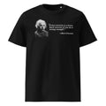 Einstein Gym Quote T-Shirt in black, front view