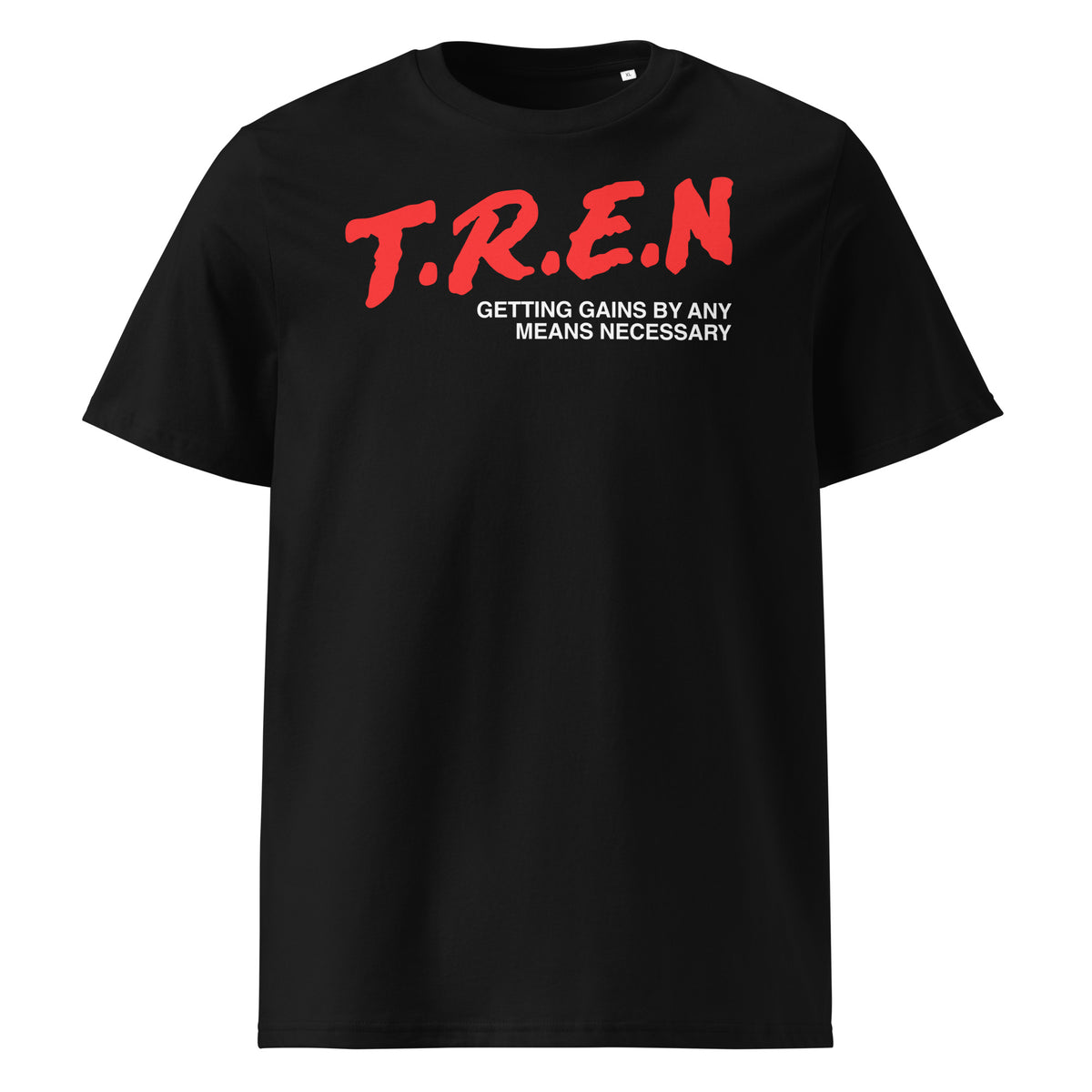 Tren T-Shirt in black, front view