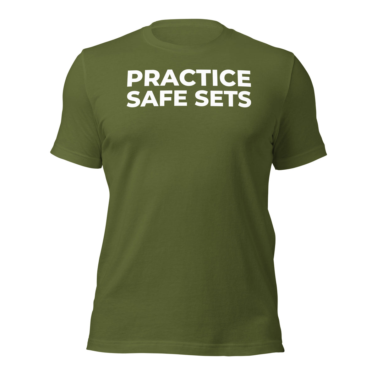 Practice Safe Sets T-Shirt, front view
