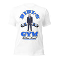 Bibi's Gym T-Shirt in white, front view